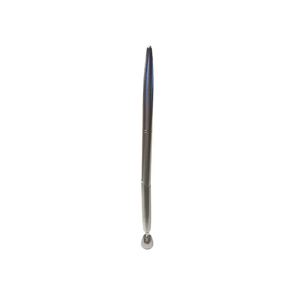 Wedding Pen Holder by Jamie Lynn White Holder Silver Stainless Pen